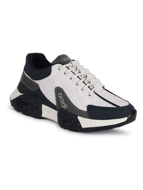 men white lace up casual shoes - 21853520 - Very Small Image - 1