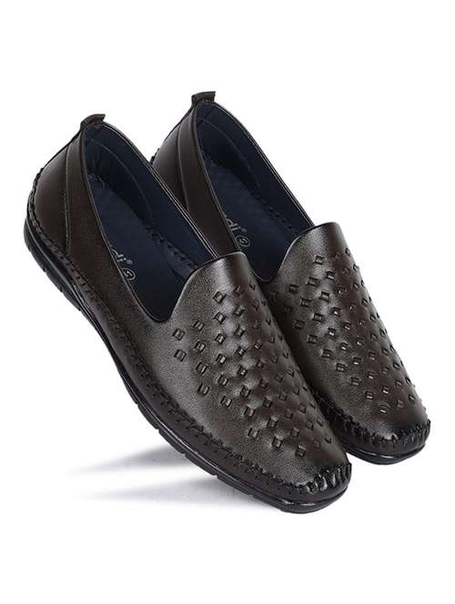men brown slip on juti - 21853565 - Very Small Image - 1