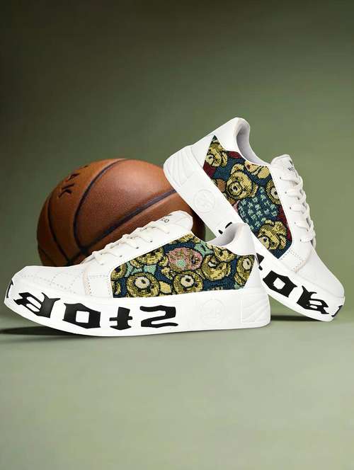 men white lace up sneaker - 21906060 - Very Small Image - 1