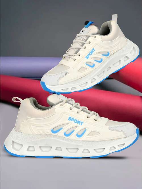men white lace up sport shoe - 21906062 - Very Small Image - 1