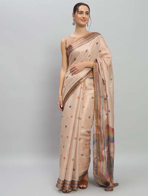 women printed casual wear saree with blouse - 21911817 - Very Small Image - 1