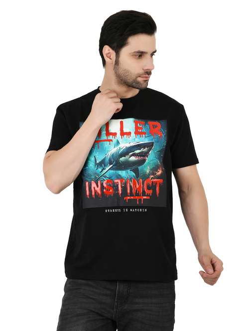 men printed short sleeves regular fit t-shirt - 21928007 - Very Small Image - 1