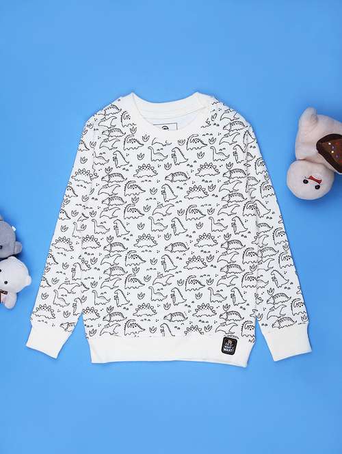 boys printed long sleeve sweatshirt - 21928529 - Very Small Image - 1