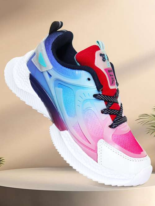 boys blue lace up sport shoes - 21941612 - Very Small Image - 1