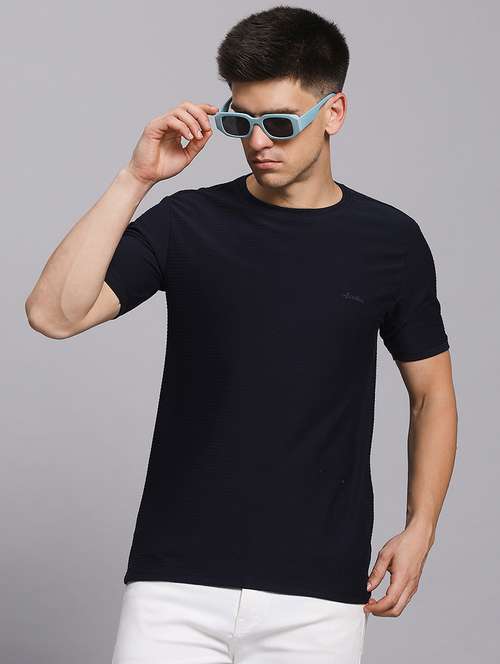 men solid short sleeve slim fit t-shirt - 21955748 - Very Small Image - 1