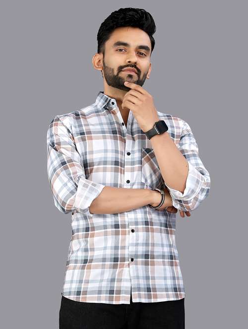 multi colored cotton casual shirt - 21969171 - Very Small Image - 1