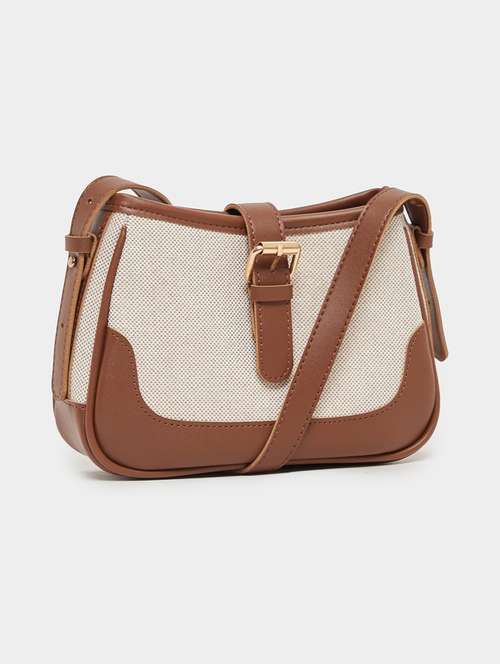 women color block sling bag with buckle  - 21971484 - Very Small Image - 1