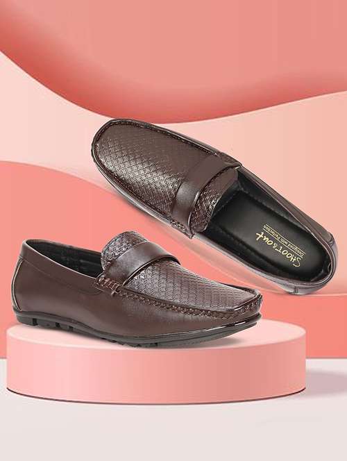 men brown slip on loafer - 21979055 - Very Small Image - 1