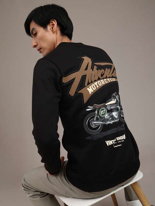 men printed long sleeve sweatshirt - 21979439 - Very Small Image - 1