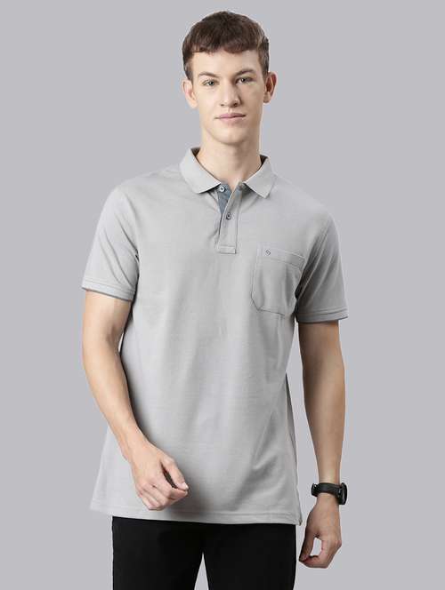 men solid short sleeve regular fit polo t-shirt - 21981872 - Very Small Image - 1