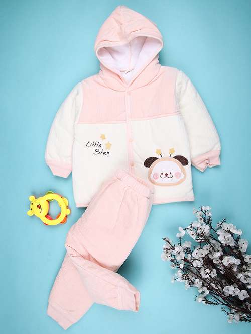 kids printed long sleeve winterwear full length set - 21987198 - Very Small Image - 1