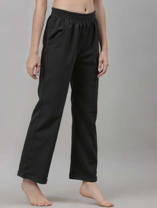 women solid mid rise loungewear pajama - 22004408 - Very Small Image - 1