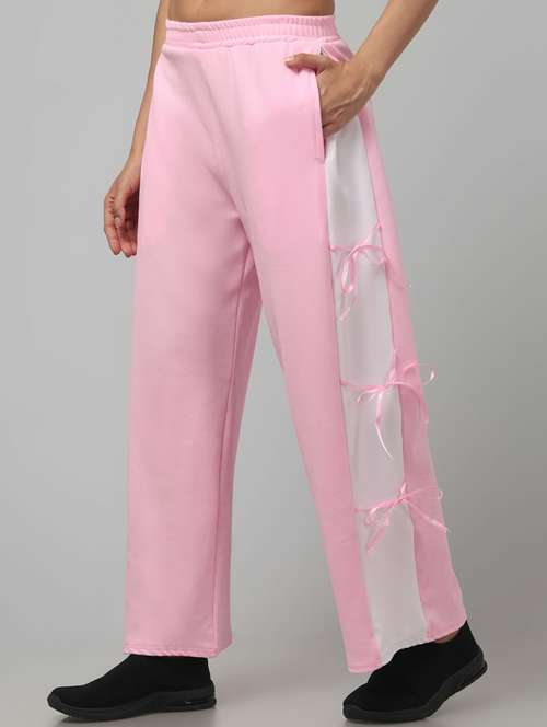 women tapered high rise track pant - 22030070 - Very Small Image - 1