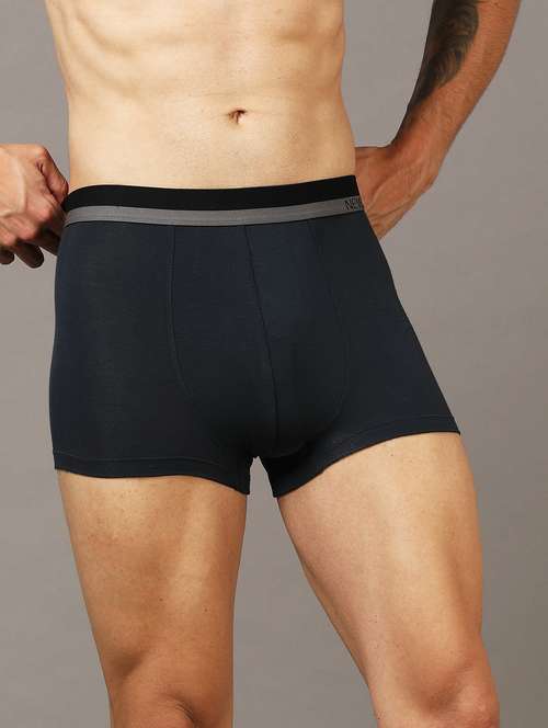 men solid mid rise trunk  - 22052833 - Very Small Image - 1