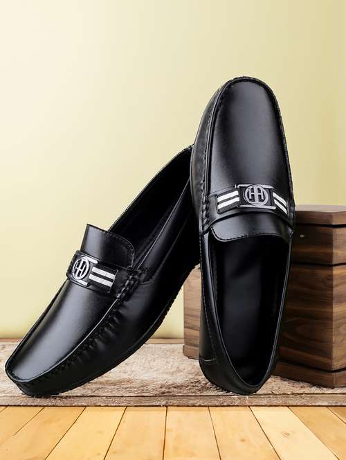 men black slip on loafer - 22069150 - Very Small Image - 1
