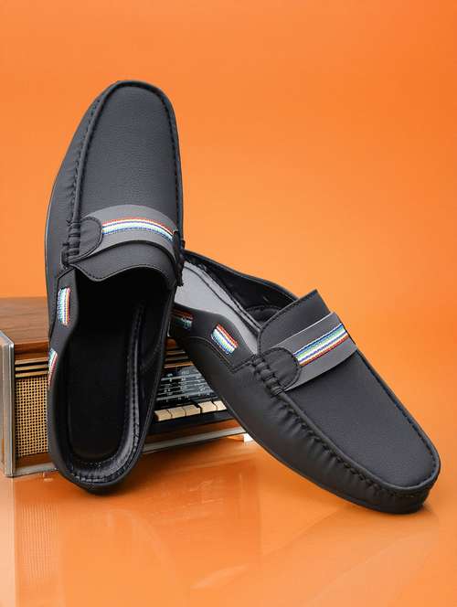 men black slip on loafer - 22069179 - Very Small Image - 1