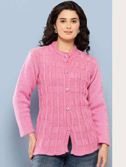 women self desiged long sleeve cardigan - 22074089 - Very Small Image - 1