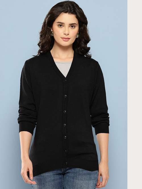 women self desiged long sleeve cardigan - 22074091 - Very Small Image - 1