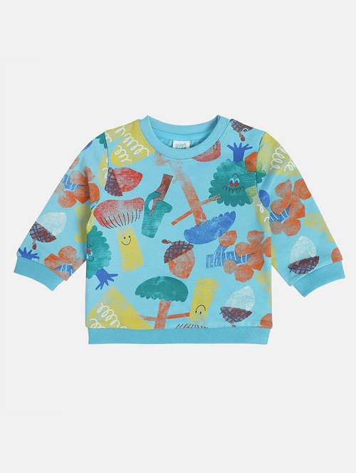 boys printed long sleeve sweatshirt - 22093662 - Very Small Image - 1