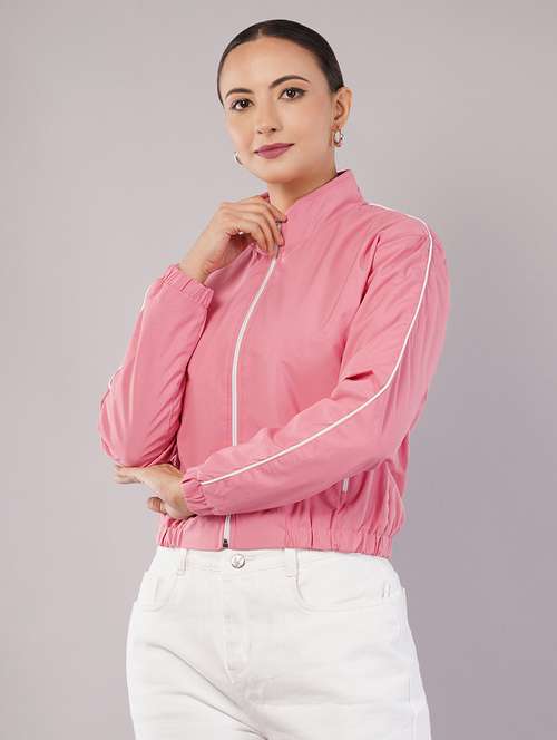 women tapered long sleeve regular jacket - 22103504 - Very Small Image - 1