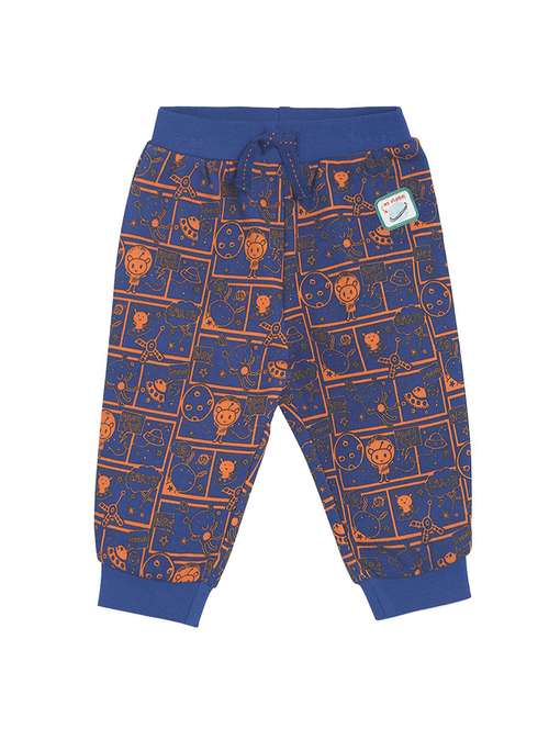 boys printed mid rise jogger - 22106655 - Very Small Image - 1
