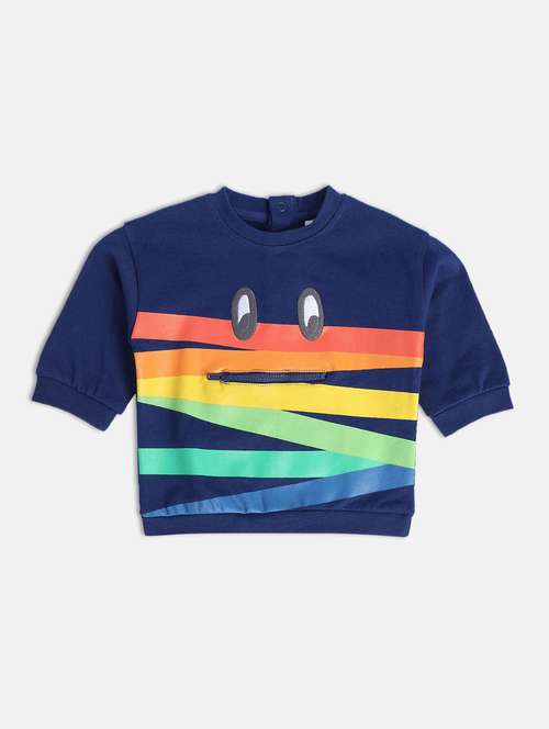 boys printed long sleeve sweatshirt - 22107775 - Very Small Image - 1