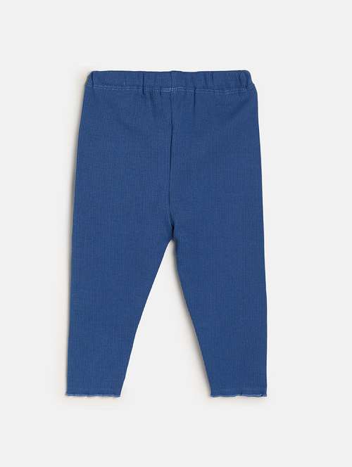 girls solid mid rise legging - 22108357 - Very Small Image - 1