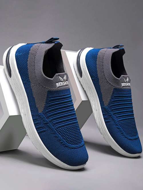 women blue slip on sports shoe - 22141690 - Very Small Image - 1