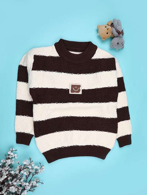 boys striped long sleeve sweater - 22183926 - Very Small Image - 1