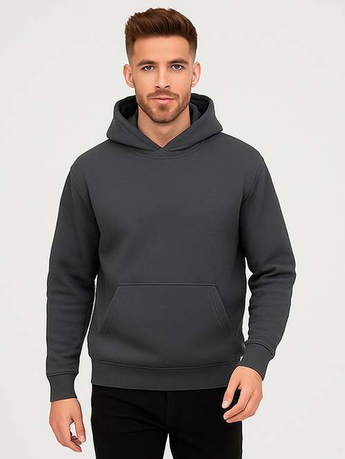 men solid long sleeve regular fit sweatshirt - 22227226 - Very Small Image - 1