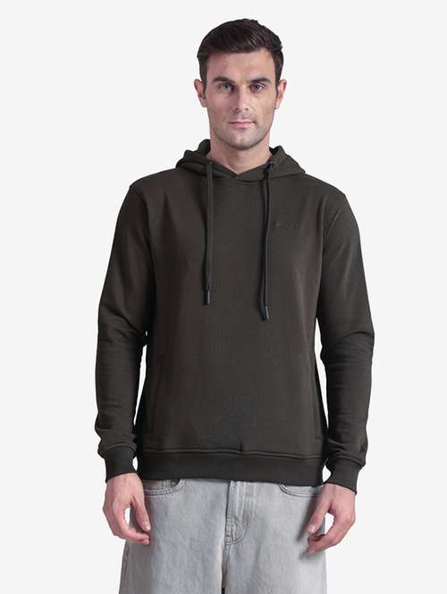 men solid long sleeve regular fit sweatshirt - 22243960 - Very Small Image - 1