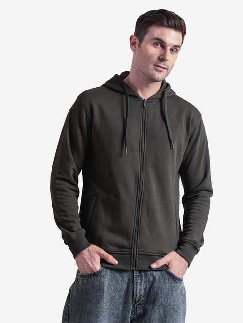 men solid long sleeve regular fit sweatshirt - 22243967 - Very Small Image - 1