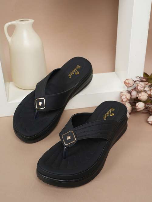 women black slip on wedge - 22292220 - Very Small Image - 1