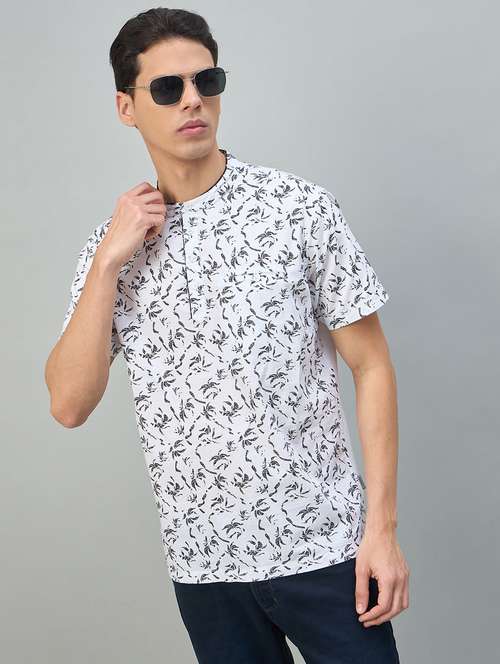 men printed short sleeve t-shirt - 22447985 - Very Small Image - 1