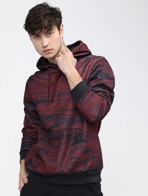 Men Printed Long Sleeve Regular Fit Sweatshirt - 22504733 - Very Small Image - 1